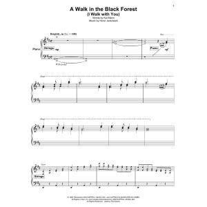 A Walk In The Black Forest (I Walk With You)